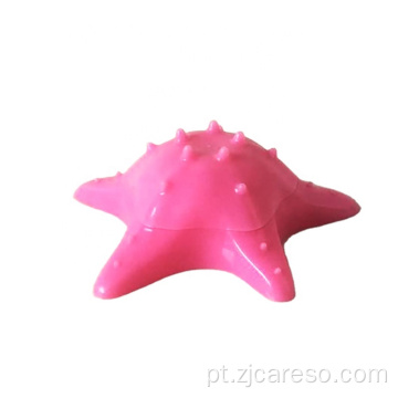 Frasco de creme facial cosmético em forma de estrela do mar Frasco de creme